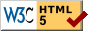 Valid HTML5